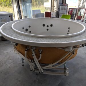 mini piscina idromassaggio